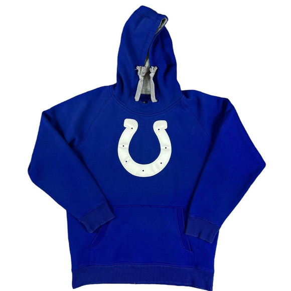 NFL Indianapolis Football Colts Blue Pullover‎ Hoodie Men's Size XL - Picture 1 of 7